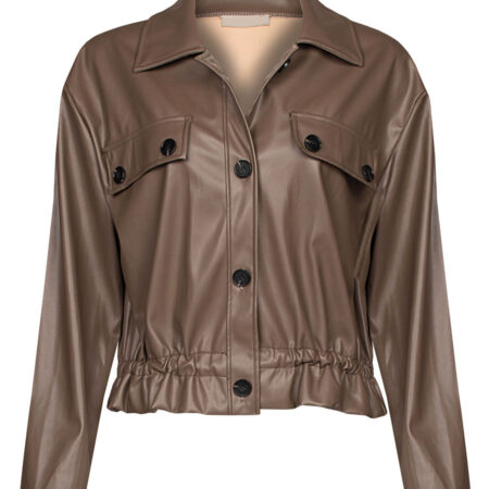 Jasje Leatherlook Taupe