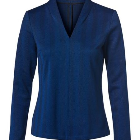 Jenne Top Zwart / Kobalt