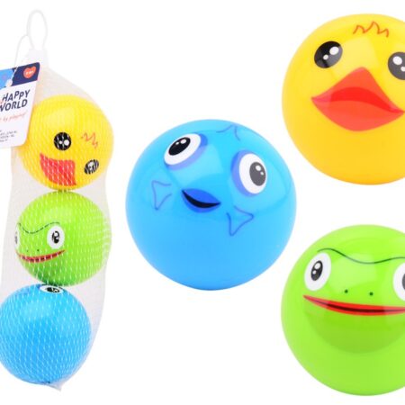 John Toy Happy World dieren speelballen | Johntoy