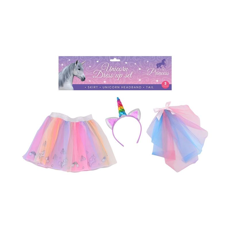 John Toy Unicorn verkleedset 3-delig | Johntoy