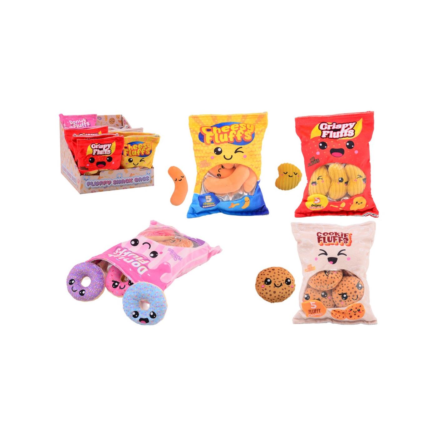 Johntoy Plush & Play Snack zakjes | Johntoy
