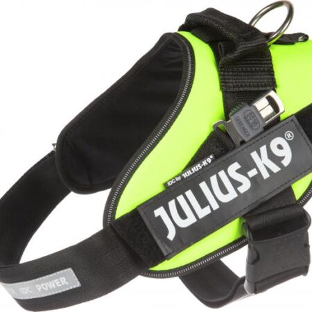 Julius K9 Blindengeleidehond tuig - Neon groen - Maat 3