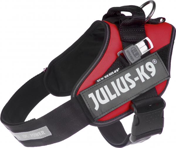 Julius K9 Blindengeleidehond tuig - Rood - Maat 2