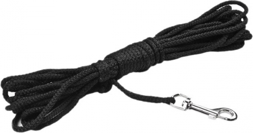 Julius K9 Zwemlijn 4mm x 10m - Zwart