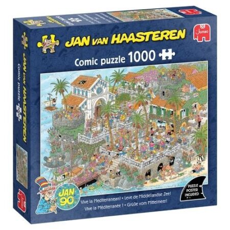 Jumbo Puzzel Jan Van Haasteren Leve De Middellandse Zee (1000st) | Jumbo