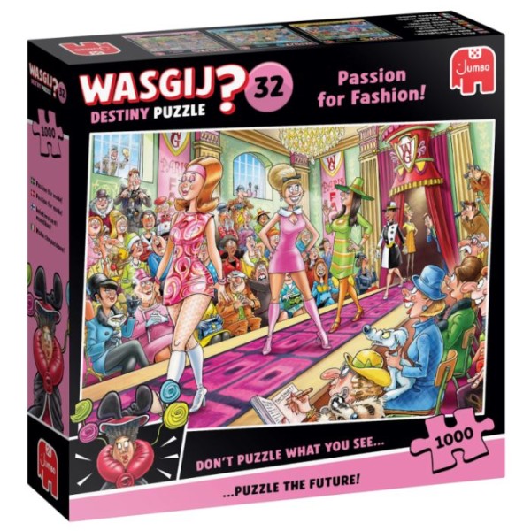 Jumbo Puzzel Wasgij Destiny 32 Passie Voor Mode (1000) | Jumbo