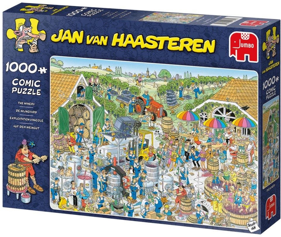 Jumbo puzzel JvH De wijngaard 1000pcs | Jumbo