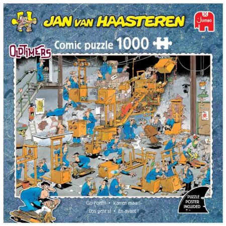 Jumbo puzzel JvH Karren maar! 1000pcs | Jumbo