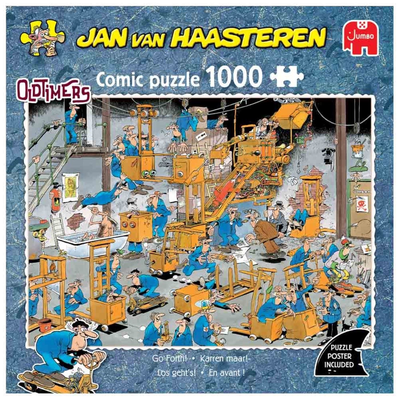 Jumbo puzzel JvH Karren maar! 1000pcs | Jumbo