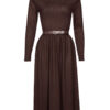 Jurk Elodie Bruin