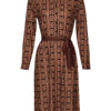 Jurk Peggy Bruin