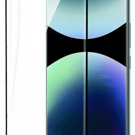 Just In Case Full Cover Xiaomi Redmi Note 14 Pro+ 4G/5G Screenprotector Zwart