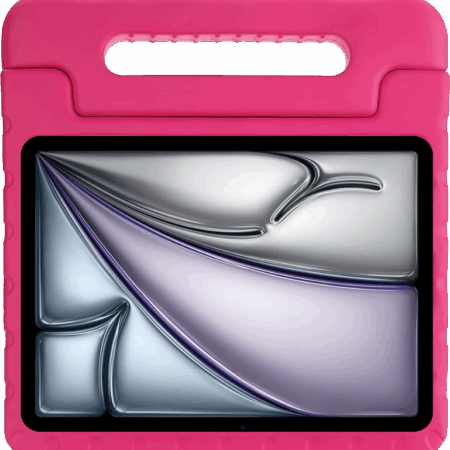 Just in Case Apple iPad Air 11 inch (2026/2025/2024) Kids Cover Roze