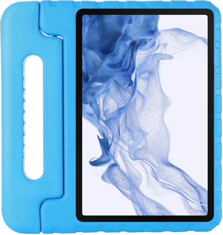 Just in Case Classic Samsung Galaxy Tab S9/S9 FE/S10 FE/S10 Lite Kids Cover Blauw