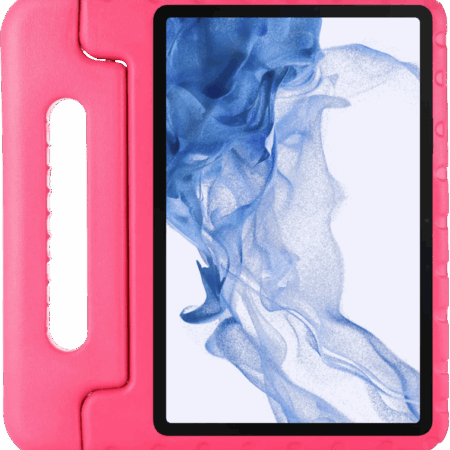 Just in Case Classic Samsung Galaxy Tab S9/S9 FE/S10 FE/S10 Lite Kids Cover Roze