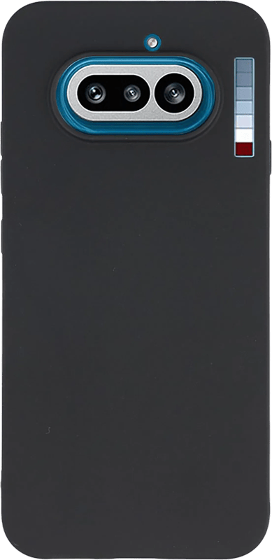 Just in Case KickLite Nothing Phone (4a) Back Cover Zwart