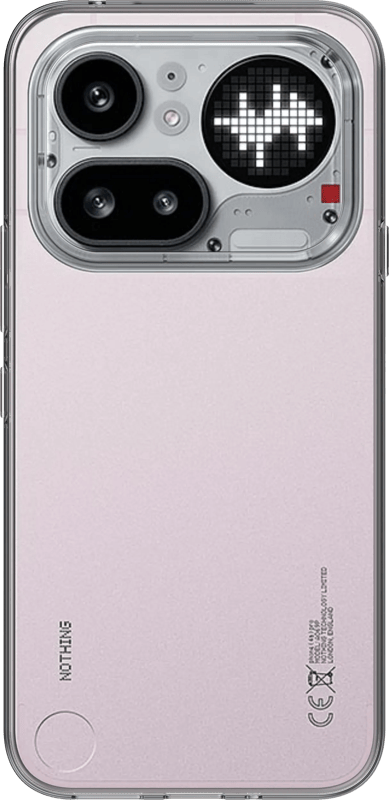 Just in Case KickLite Nothing Phone (4a) Pro Back Cover Transparant