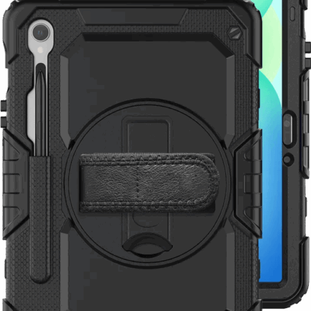 Just in Case Samsung Galaxy Tab S10 FE Plus Shockproof Case Zwart