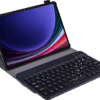 Just in Case Samsung Galaxy Tab S9/S9 FE/S10 FE/S10 Lite Toetsenbordhoes QWERTY Zwart