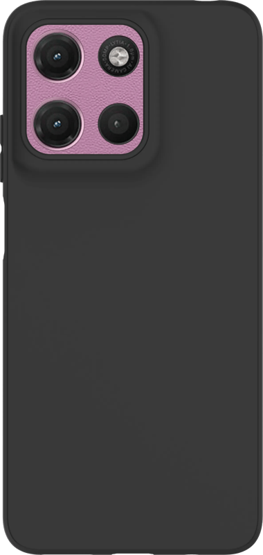 Just in Case Soft Design Motorola Moto G17 / G17 Power Back Cover Zwart