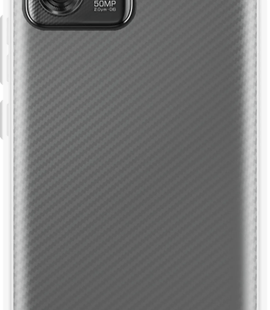 Just in Case Soft Design Motorola ThinkPhone Back Cover Transparant