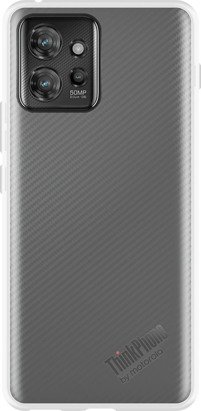 Just in Case Soft Design Motorola ThinkPhone Back Cover Transparant