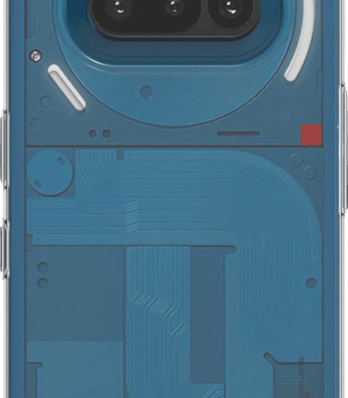 Just in Case Soft Design Nothing Phone (3a) Back Cover Transparant