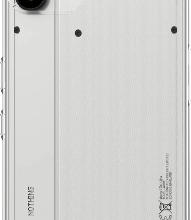 Just in Case Soft Design Nothing Phone (3a) Lite Back Cover Transparant