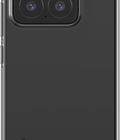 Just in Case Soft Design Xiaomi 17 Back Cover Transparant