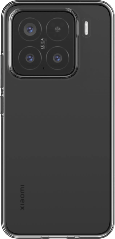Just in Case Soft Design Xiaomi 17 Back Cover Transparant