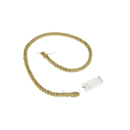 Jute touw met 20 led 100cmx1.2cm | Naturel Collections