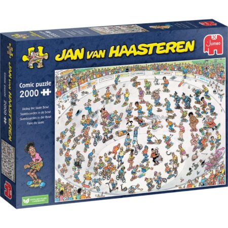 JvH puzzel Skaten in de bowl 2000st | Jumbo