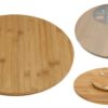 Kaasplank bamboe draaiend Ø35cm | Excellent Houseware