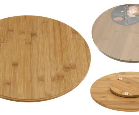 Kaasplank bamboe draaiend Ø35cm | Excellent Houseware