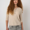 Kabelgebreide trui van 100% cashmere