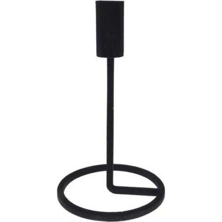 Kandelaar 19cm Zwart |