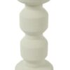 Kandelaar crème aardewerk H25cm | Countryfield