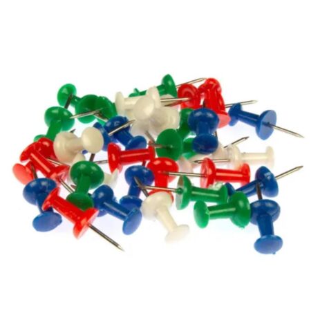 Kangaro Push-pins gekleurd 40 stuks | Kangaro