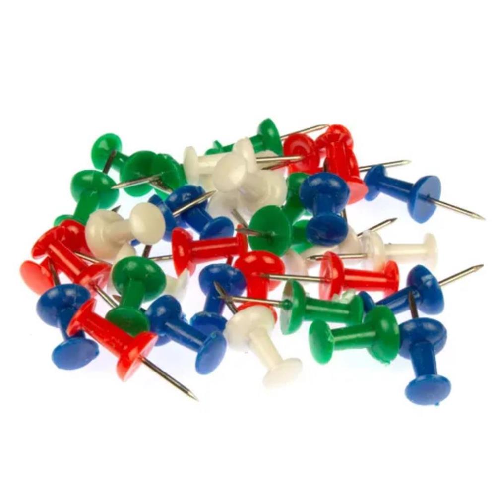 Kangaro Push-pins gekleurd 40 stuks | Kangaro