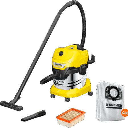 Karcher WD 5 S V-25/5/22 + stofzuigerzakken (4x)