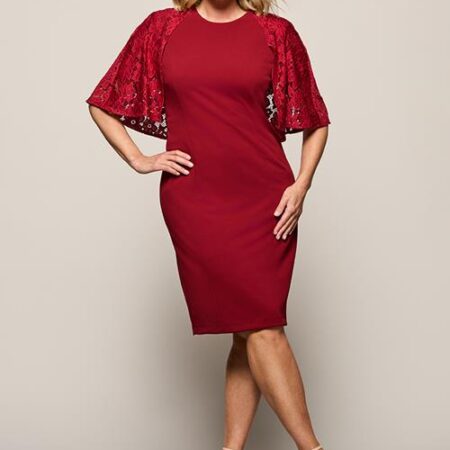Kate Jurk Bordeaux Maxi