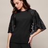 Katherina Top Zwart