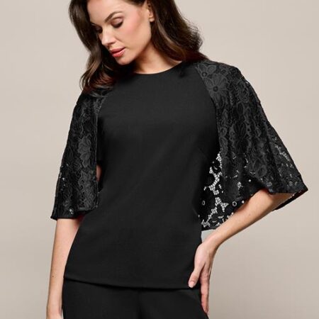 Katherina Top Zwart