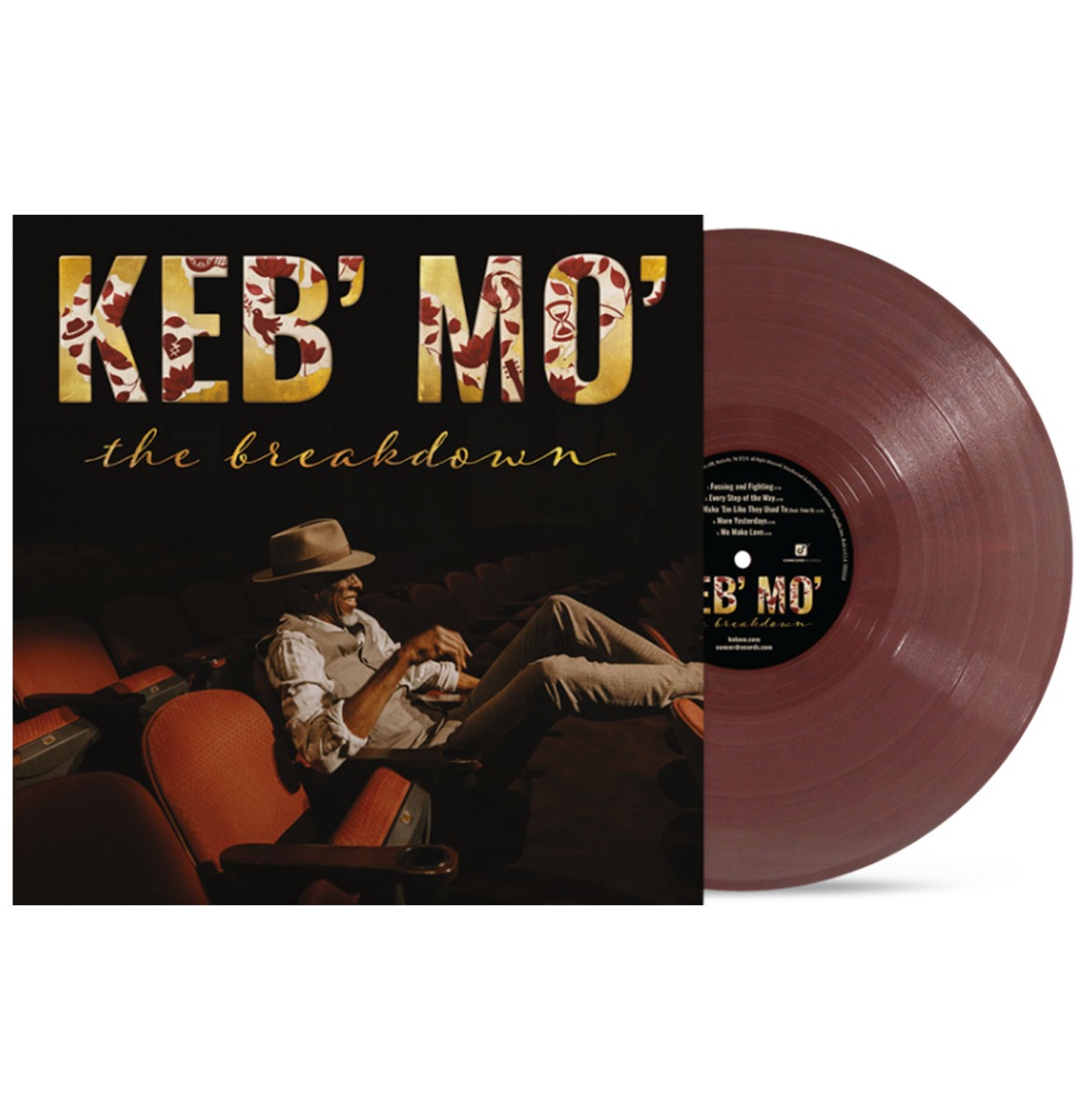Keb' Mo' - The Breakdown (Eco Rood Mix Vinyl) (LP) | Fiftiesstore