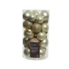 Kerstballen mix kunststof parel 30-delig | Decoris