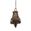 Kersthanger Klokje metaal H19cm | Countryfield