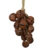 Kersthanger belletjes roest metaal 20cm | Countryfield