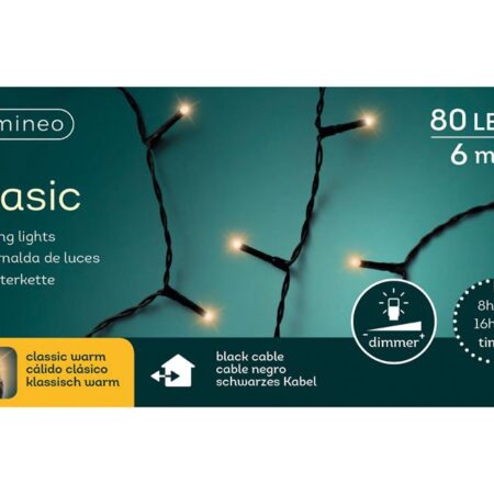 Kerstverlichting Basic 80LED Classicwarm | Lumineo