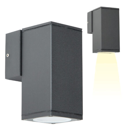 Kevin Muurlamp Antraciet