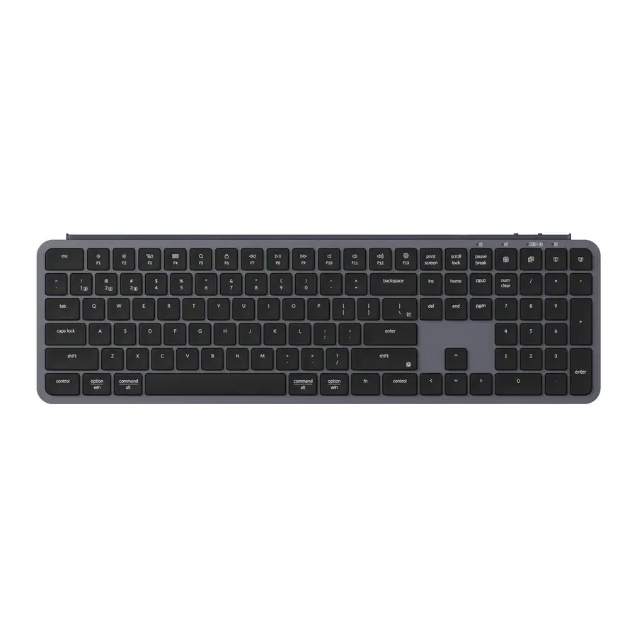 B6 Pro Ultra-Slim toetsenbord grijs